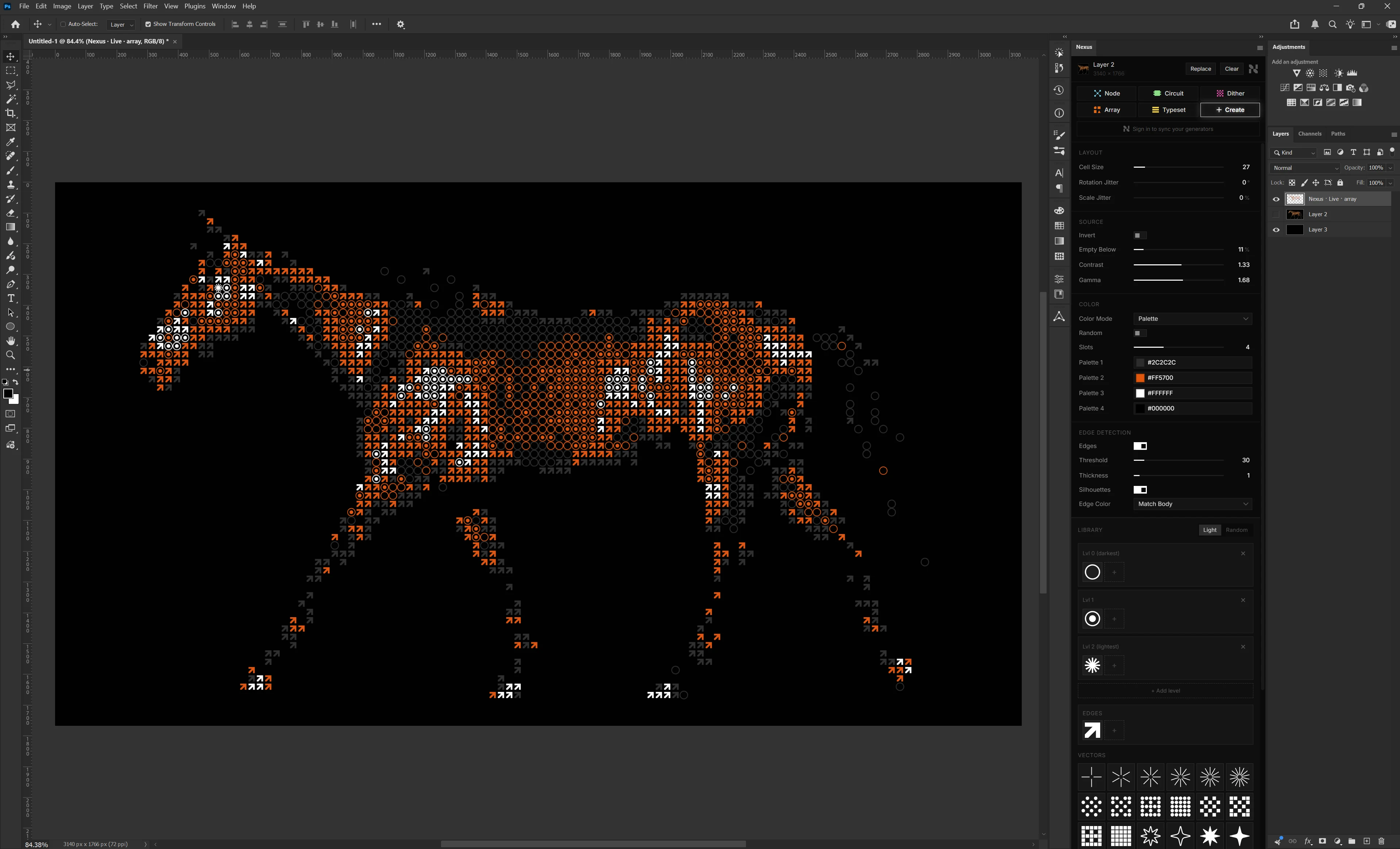 Nexus running in Photoshop